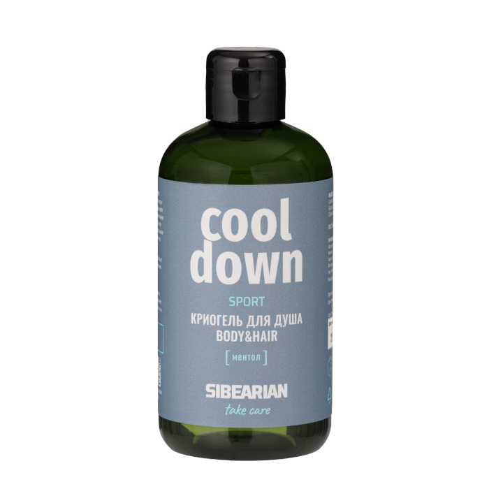 Криогель для душа SIBEARIAN Cool Down 2-in-1 250 мл.