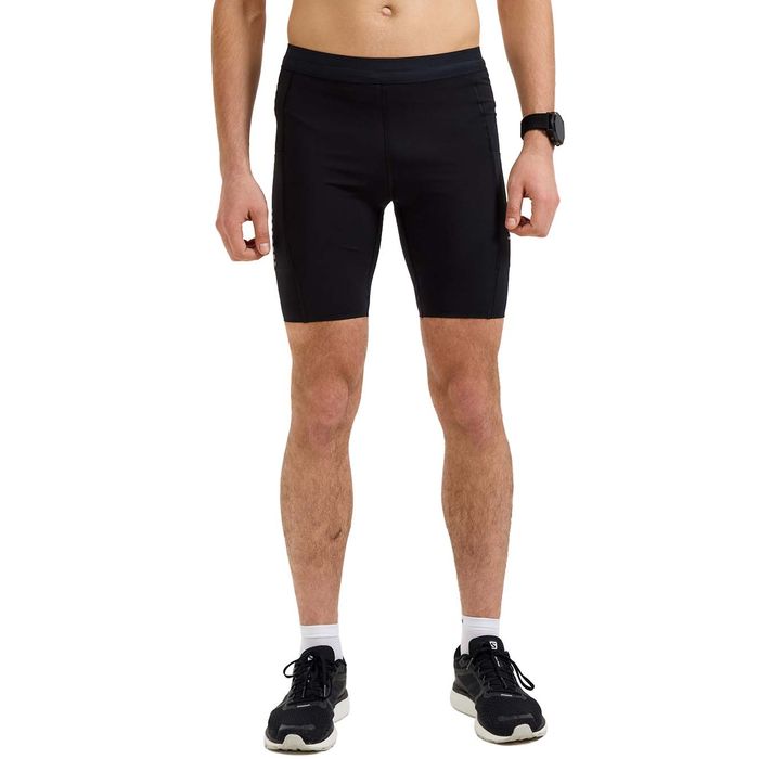 Шорты обтягивающие для бега NORDSKI Sprint (черный)
