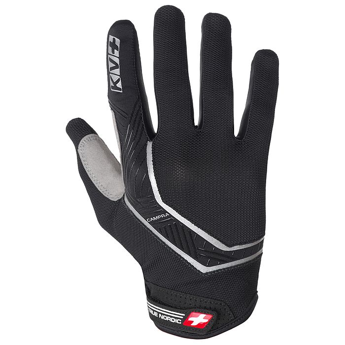 Перчатки для лыжероллеров KV+ Campra for NW & skiroll (черный)