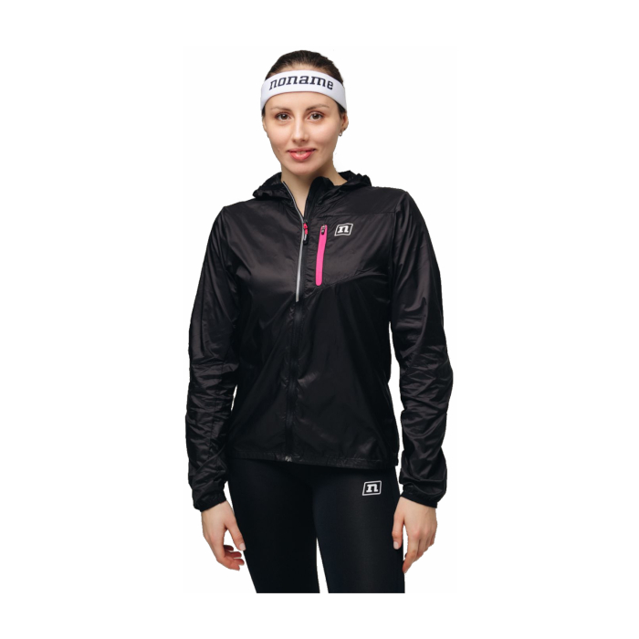 Куртка разминочная женская NONAME WindShell (черный)