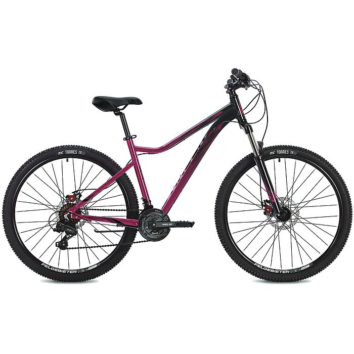 Велосипед горный (MTB) STINGER Laguna Evo 26", Al, M-Disk Brake, 21-Speed (красный)