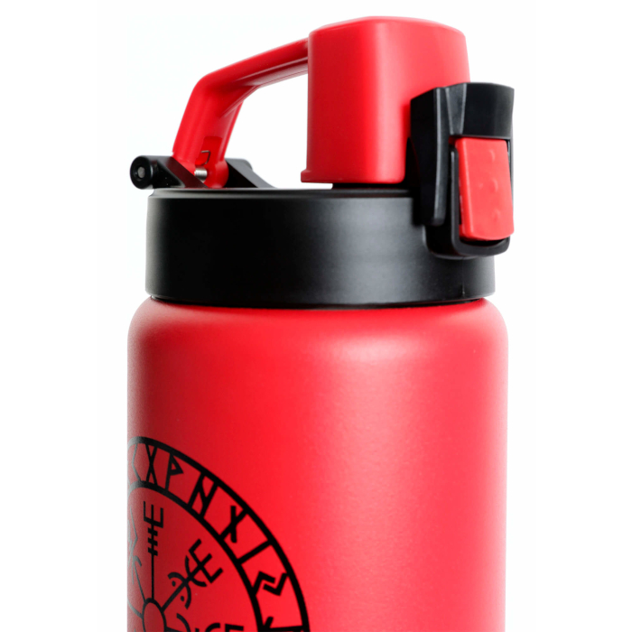 Термокружка Арктика сититерм вакуумная, 0,5 л (красный/розовый)