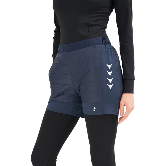 Шорты утепленные женские BIVIUM Комфорт (синий)