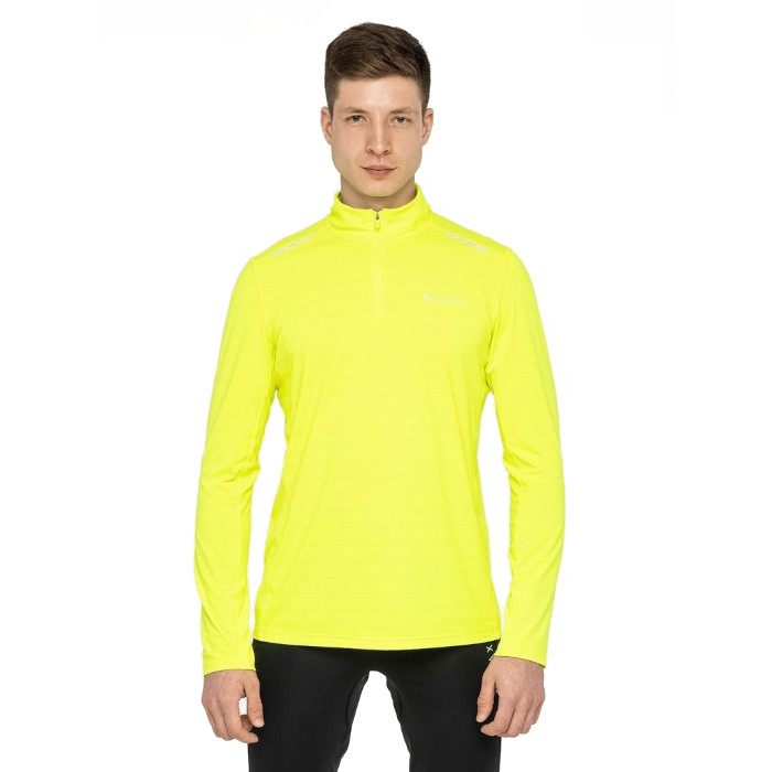 Лонгслив для бега MOAX Flame (желтый)
