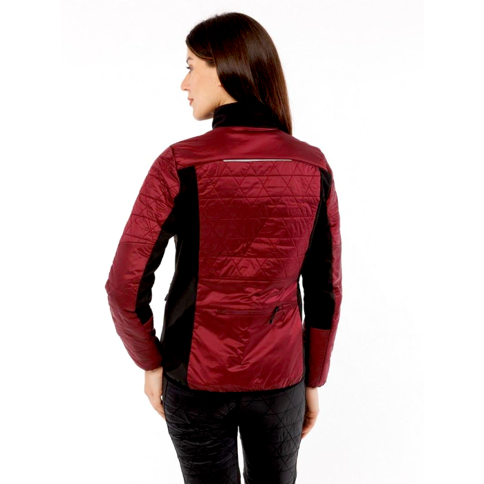 Куртка разминочная женская MOAX Royal (бордовый)