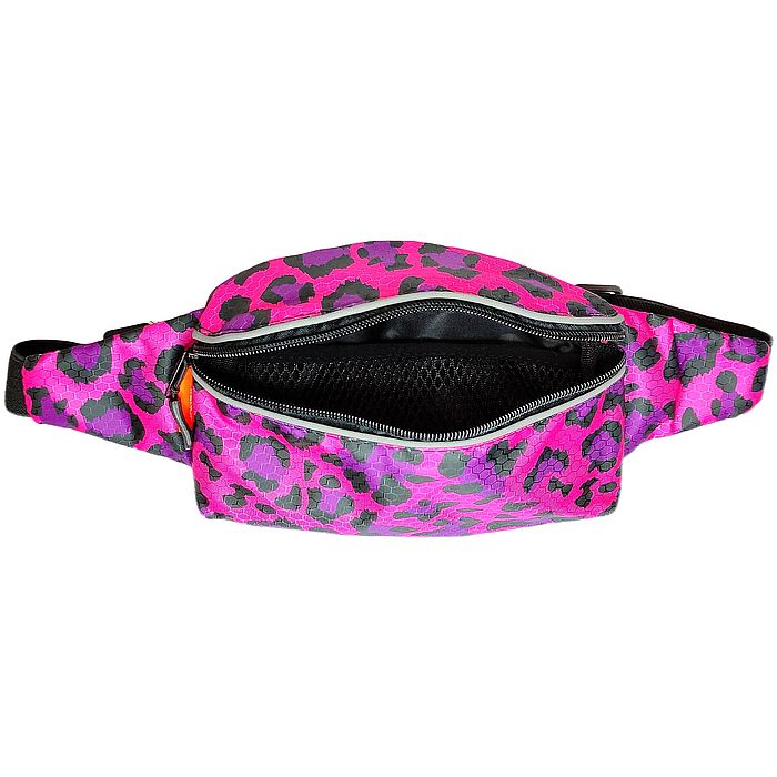 Подсумок для бегуна POWERUP (23845) Объемная (розовый/черный)