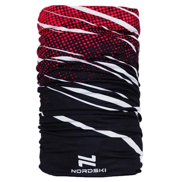 Бандана NORDSKI Pro (черный/красный)