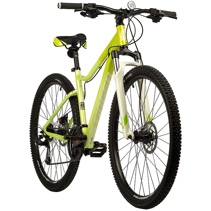 Велосипед STINGER Laguna Evo SE 27.5&quot;, Al, M-Disk Brake, 21-Speed (зеленый) (2022)
