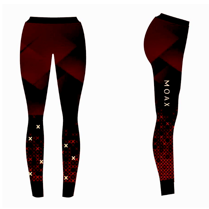 Комбинезон раздельный женский MOAX Sirius (красный)