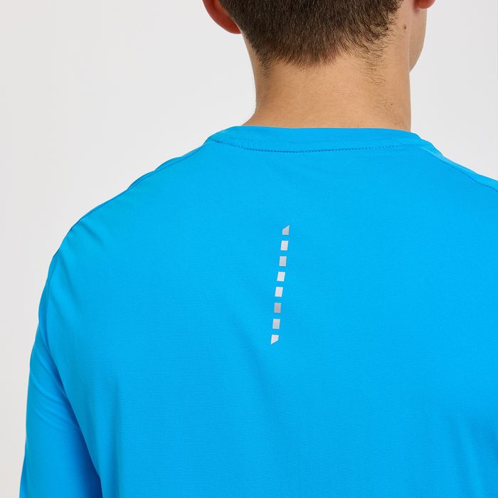 Лонгслив для бега NORDSKI Upcast (синий)