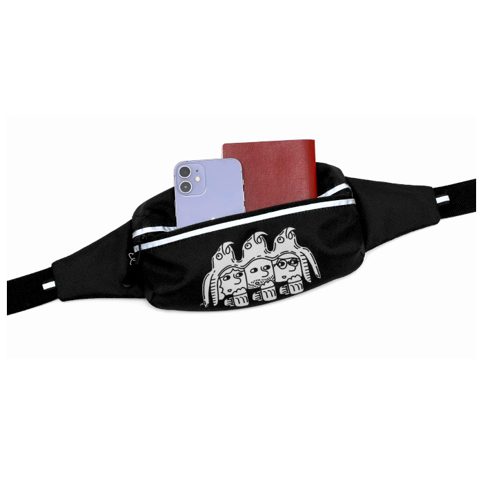 Сумка поясная ENKLEPP Mikkeller Running Club PERM Marathon Waist Bag (черный)