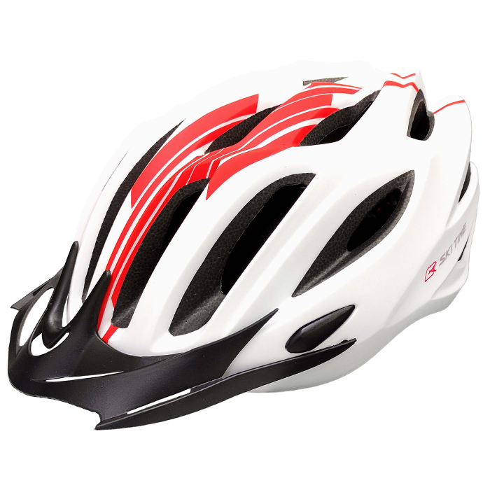 Шлем для лыжероллеров SKI TIME Roller Ski (белый)