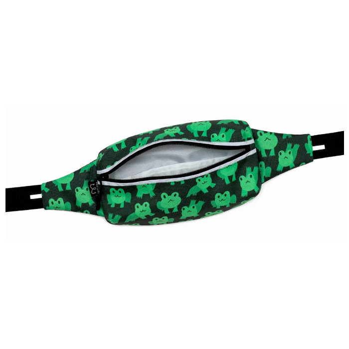 Сумка поясная ENKLEPP Marathon Waist Bag (черный/зеленый)