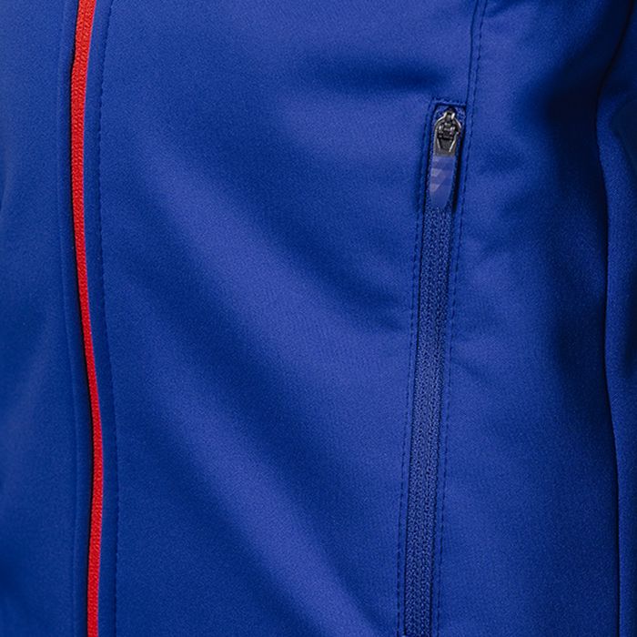 Куртка разминочная Jr. NORDSKI Base (красный/синий)